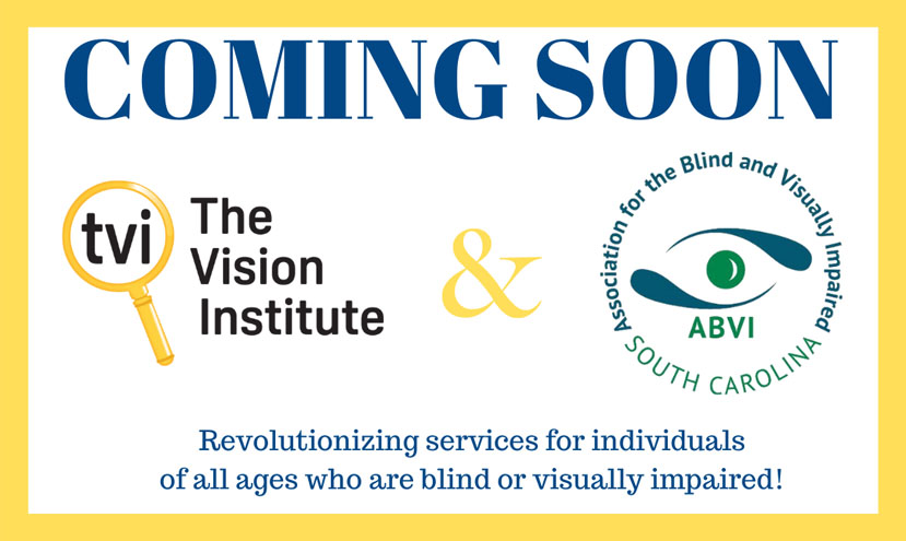 Coming Soon, TVI and ABVI, Revolutionizing services for individuals of all ages who are blind or visually impaired!